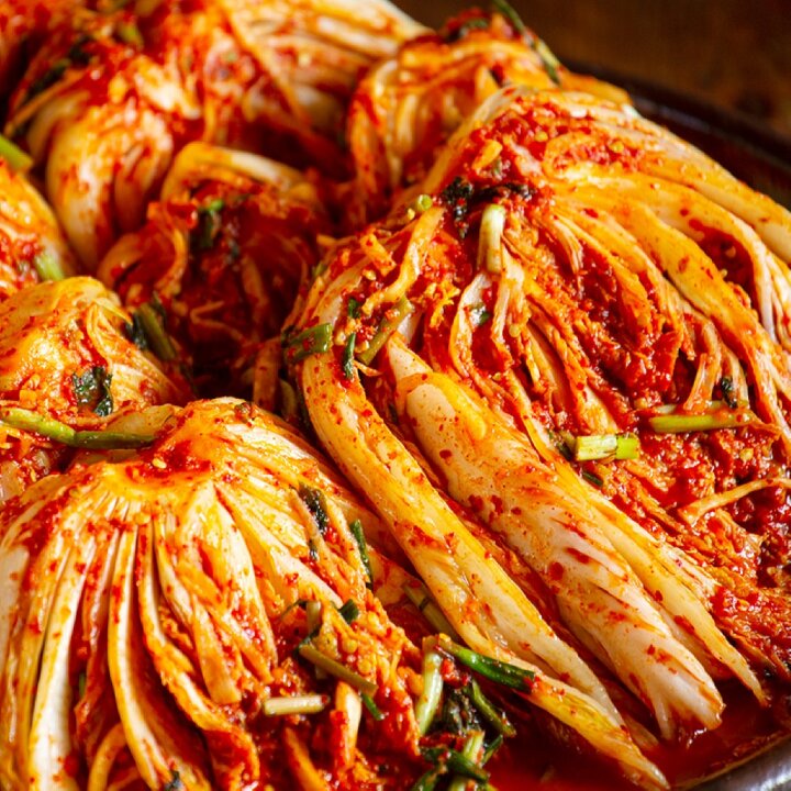 [산해직송] 전라도 배추 포기 김치 1kg 국산 국내산