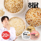 [G][허닭] 허닭ON 실온 부담없는 곤약밥 3종 20개