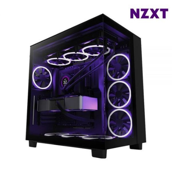 A4027_PG219516 [하프클럽/셀러허브 가전]NZXT PC케이스 미들타워 듀얼챔버 쿨링 공기 H9 FLO..