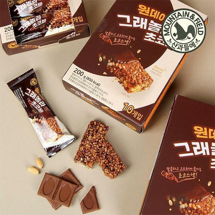 원데이그래놀라초코바10개세트*2개