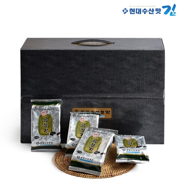 [G]현대수산맛김 보령 대천김 곱창김 도시락김 50봉/조미김/구운김