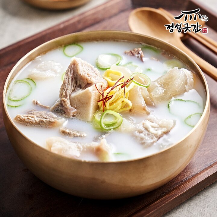 정성곳간 강순의 명인의 한우 스지 도가니탕 700g 3팩