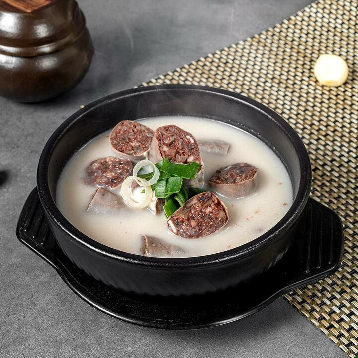 병천아우내 천안병천 순대국 4팩세트 780g(고기180g+국600g)*4