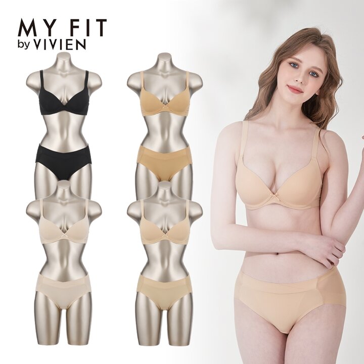 비비안 마이핏 컴팩트보정 노와이어 여성속옷세트 8종