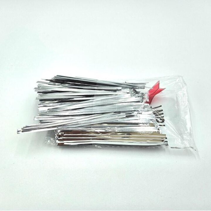 빵끈은색러블8cm포장용타이철사끈800개