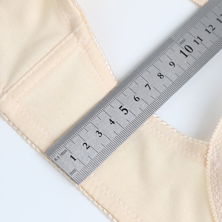 마담 노와이어 자수 레이스 브라 풀컵 편한브라 빅사이즈 여성속옷
