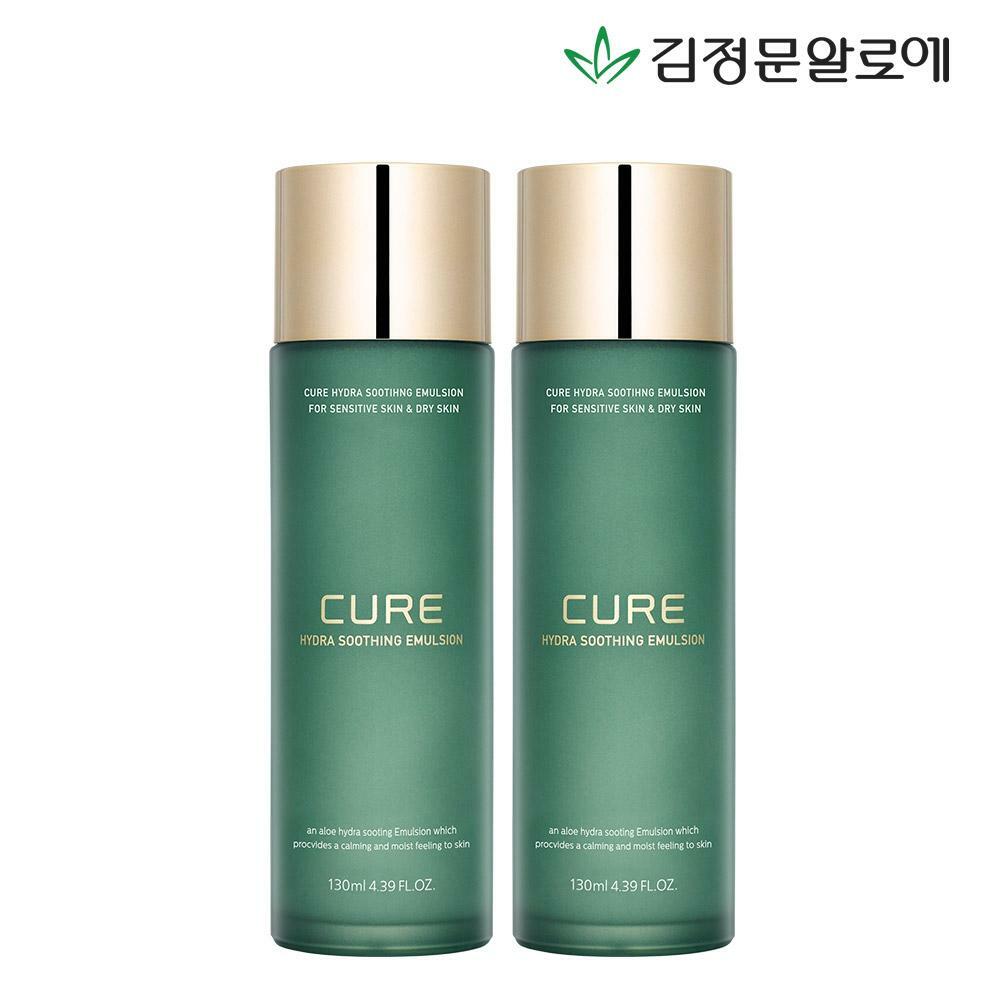 [김정문알로에][1+1] 큐어 수딩 에멀젼 (총 2개)