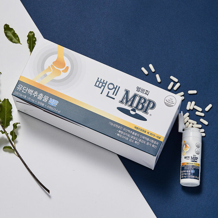 (방송에서만)[MBP 6개월분] 뼈엔 엠비피(MBP) 30캡슐 x 6박스