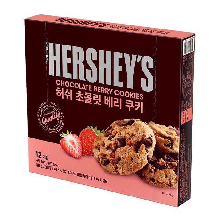 허쉬 초콜릿칩 베리 쿠키 144g