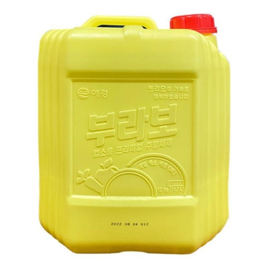 애경주방세제대용량말통부라보12kg1개