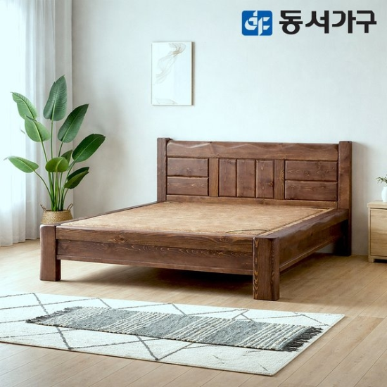 S프리미엄 키퍼 소나무 통원목 편백 황토볼 퀸 Q 흙침대 DF642455