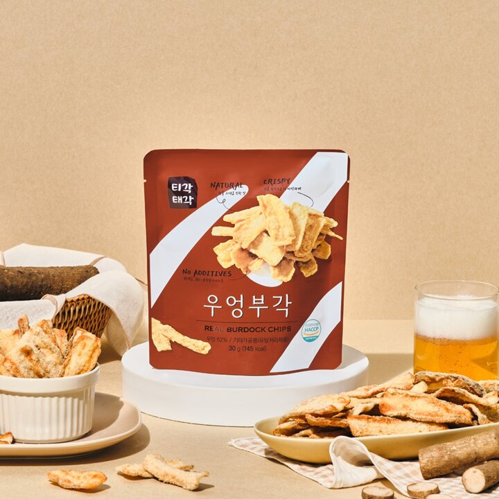 (G) 티각태각 우엉부각 60gX3봉