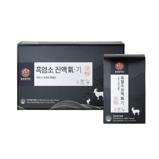 (신세계 사우스시티)[동원천지인] 흑염소 진액 기 (70mL*30포)