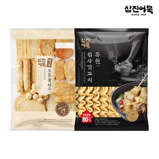 [삼진어묵] 옛날모듬플러스 + 특천 접사각꼬치