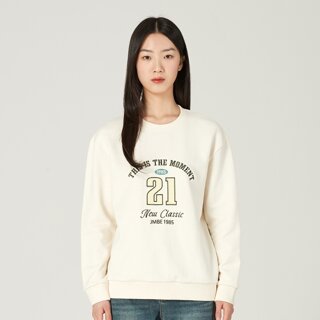 공용) 아트웍 맨투맨 DO1WTS248-CR