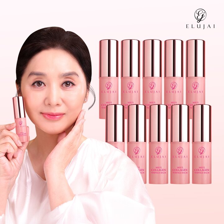 [S] [시즌2] 엘루자이 멀티 콜라겐 링클밤 10개- 체험분 포함/ 멀티밤 주름지우개 미백 보습 탄력 링클케어