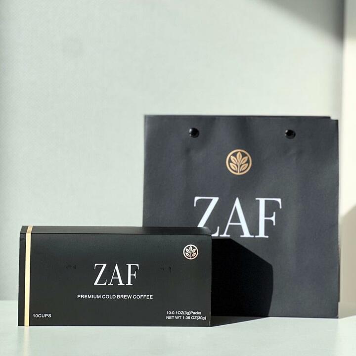 [쇼핑백 포함] ZAF 자프 콜드브루 동결건조 커피 선물세트 10개입 (5종 x 2p) 