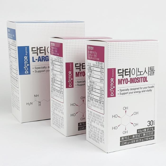 닥터에디션 아르지닌 30포 + 이노시톨 60포 세트 (1개월분) (24276777)