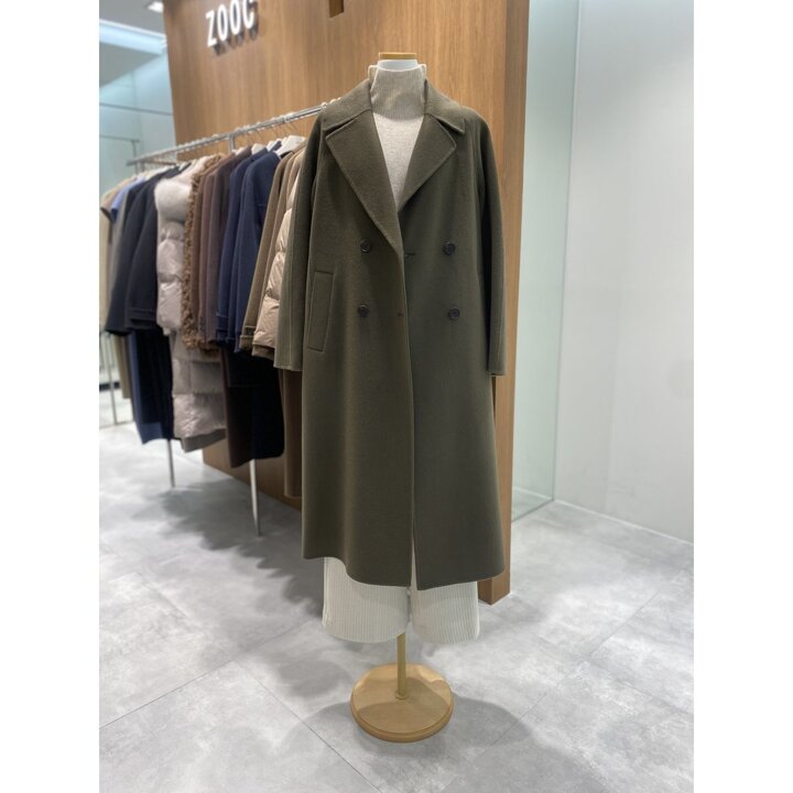 (광주신세계)핸드메이드 벨티드 더블코트 Z254MSG157