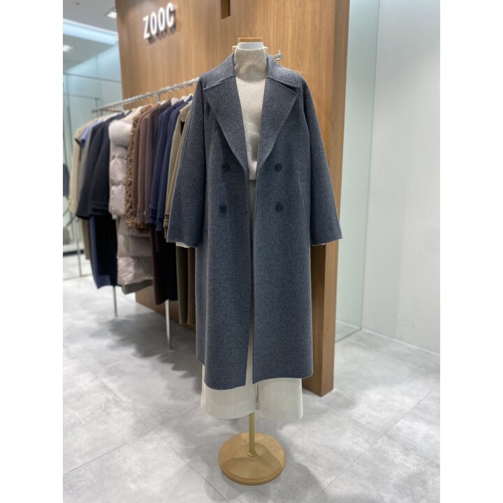 (광주신세계)핸드메이드 벨티드 더블코트 Z254MSG157