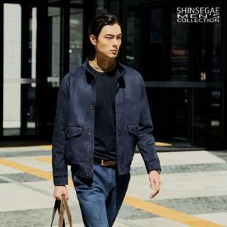 [26FW 뉴컬러] 신세계맨즈컬렉션 FAUX스웨이드 해링턴 재킷