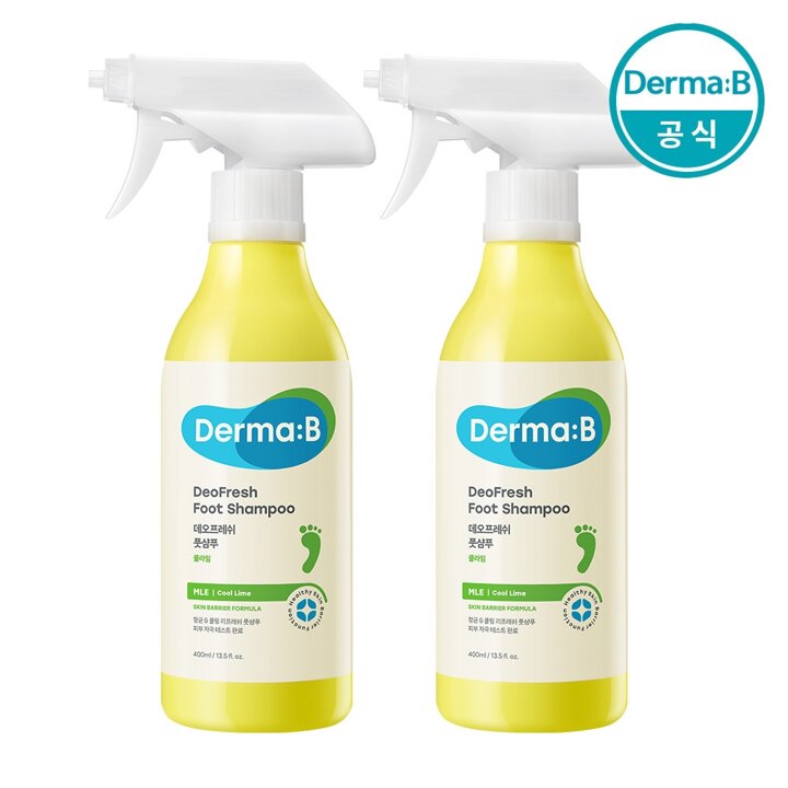 더마비 데오프레쉬 풋 샴푸_쿨라임 400ml 1+1