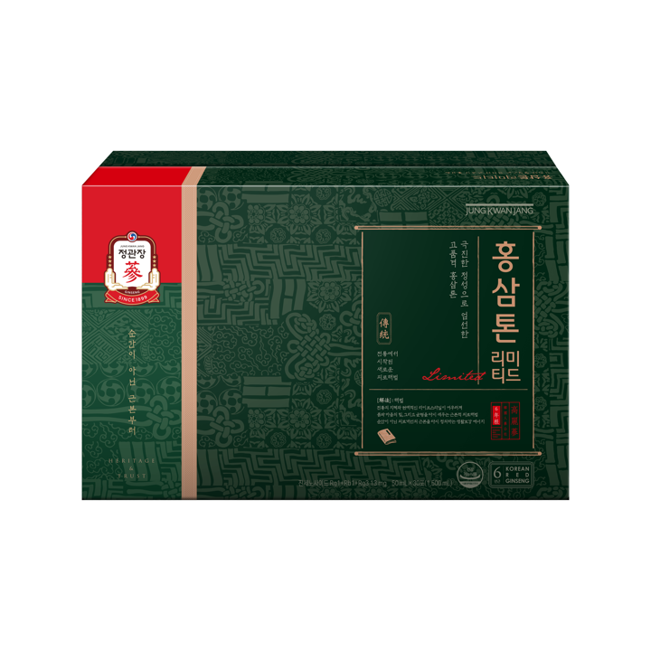 [정관장 본사직영] 홍삼톤리미티드(50ml*30포,20년,포장규격변경)+쇼핑백