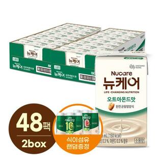 [대상웰라이프]뉴케어 미니 오트아몬드맛 (150mlx24팩), 2박스