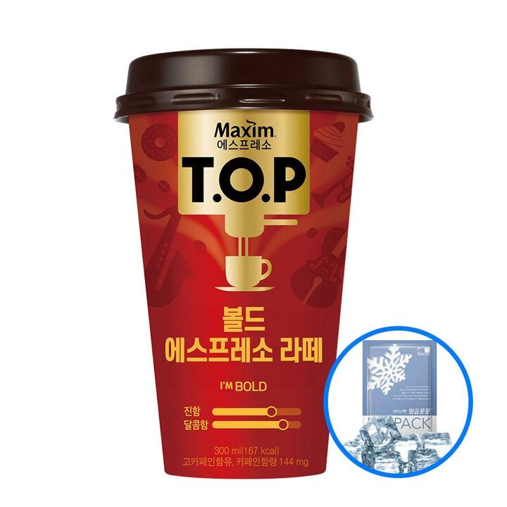 티오피 컵커피 볼드 300ml 10개+아이스포장