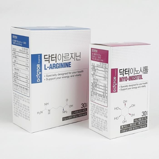 닥터에디션 아르지닌 + 이노시톨 각30포 세트 (24276776)
