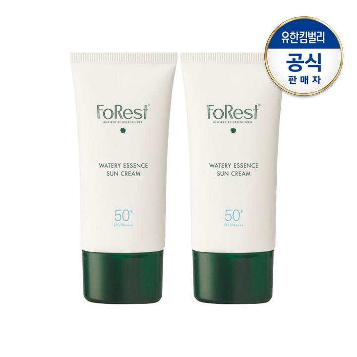 포레스트 워터리 에센스 선크림 80ml 1+1