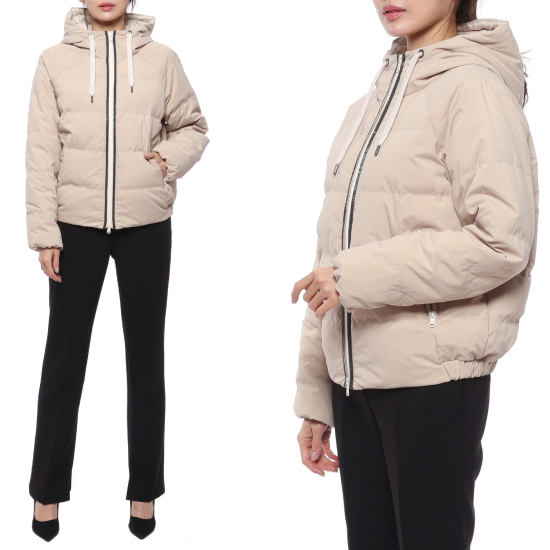 [브루넬로쿠치넬리] 23FW 여성 모닐리 포인트 구스 패딩 (MH5732831 C8710 23F)