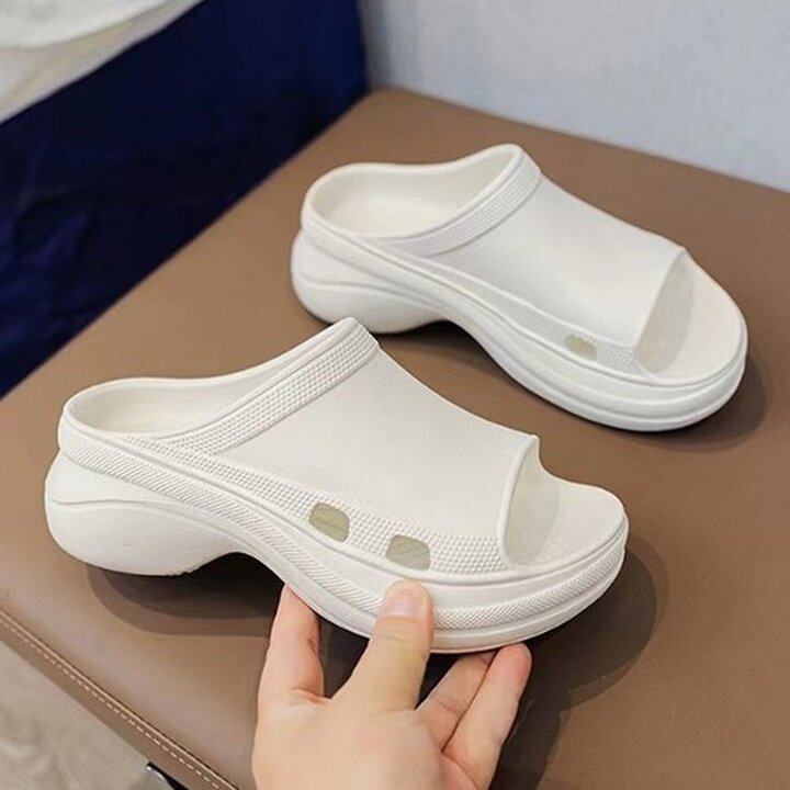 여성용 깔끔하고 가벼운 키높이 슬리퍼