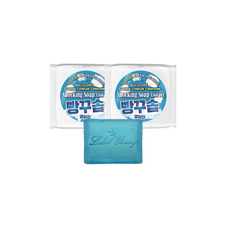 빵꾸솝쿨버전 100g 2개/모공집중케어 쿨링클렌징