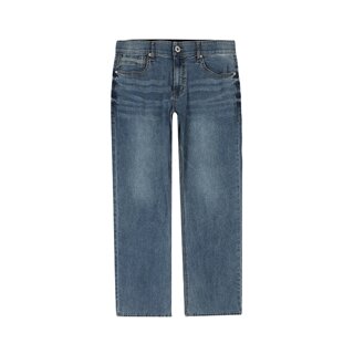 남성) 쿨맥스 스톤워싱 밴딩 데님 AO2DIH305-LB