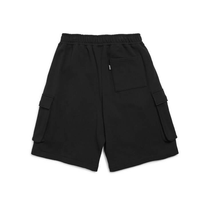 (신세계센텀점)엔젤 와펜 카고 스웨트 쇼츠 - BLACK Z262UHP0200