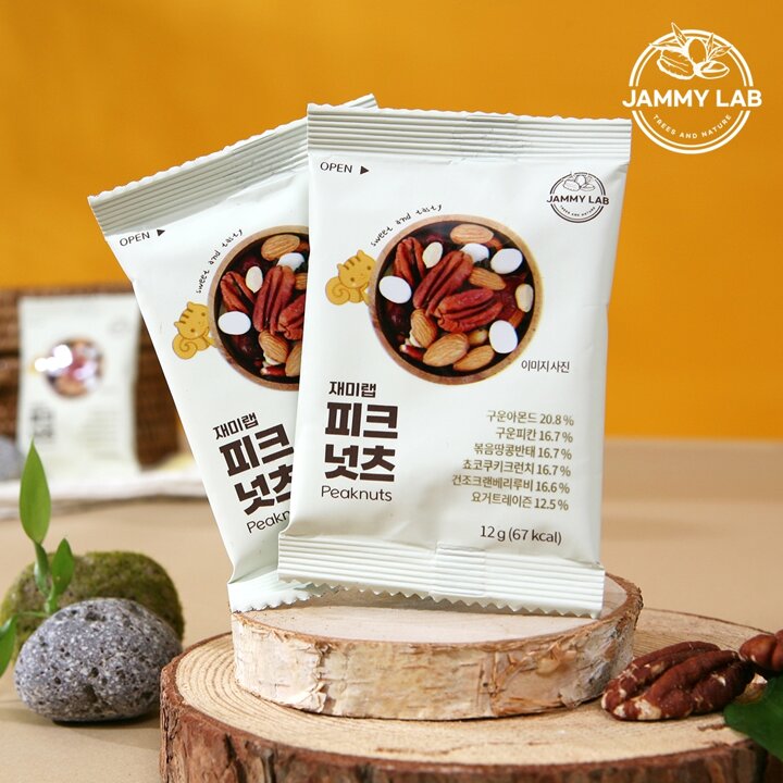 재미랩 피크넛츠 12g 50봉 하루견과 한줌견과