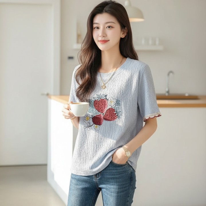 시어서커 스판 풀오버 2종