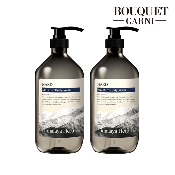 히말라야 허브 나드 모이스처 바디워시 시그니처향 1000ml x2개