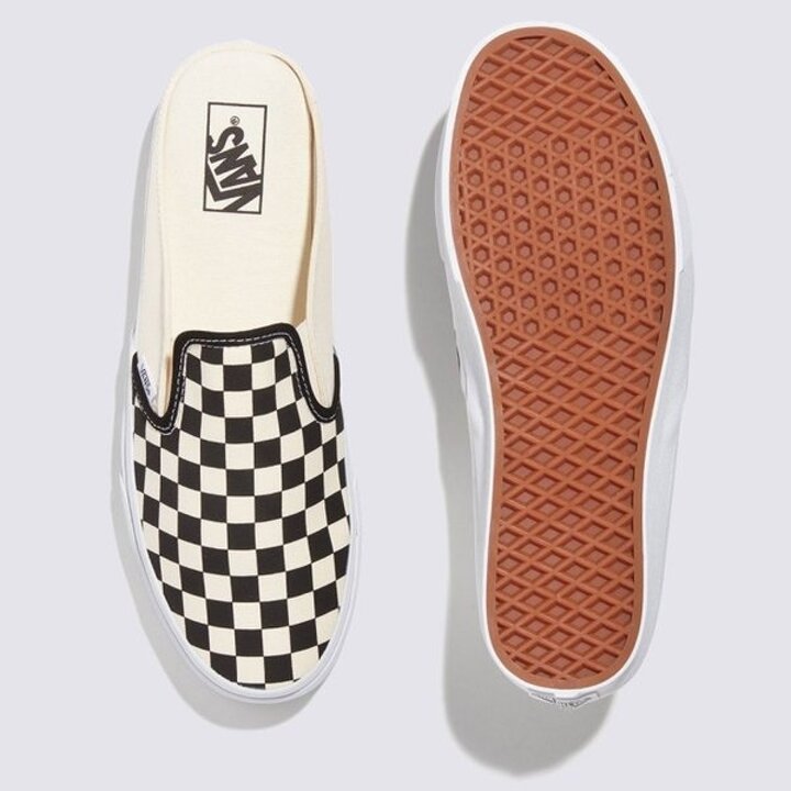 (신세계 사우스시티)VANS Slip-On Mule 반스 슬립온 뮬 체커보드 블랙 / VN0004KTEO1