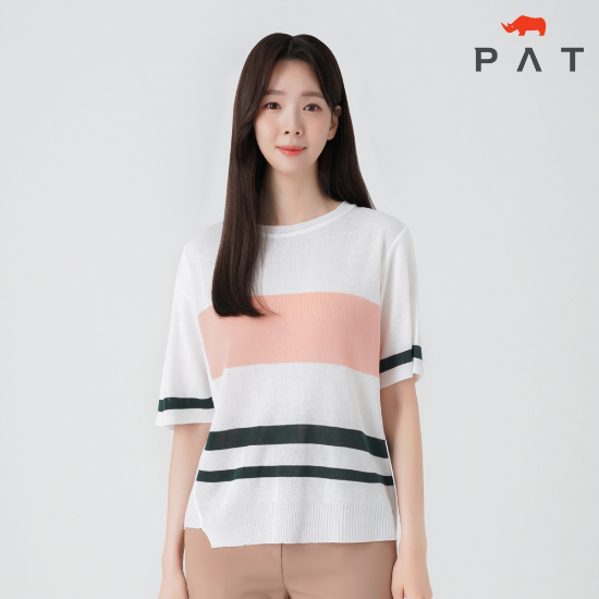 컬러 블로킹 풀오버 니트_1I63301