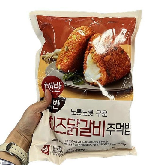 씨제이 비비고주먹밥 치즈닭갈비 500g x 1개 27973 (29468890)