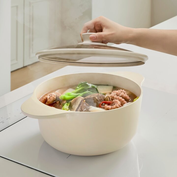 테팔 인덕션 주물 아이콘 냄비 2종(곰솥24+전골24)
