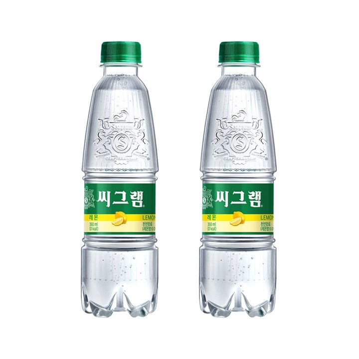 [본사직영] 씨그램 레몬 350PET 24입