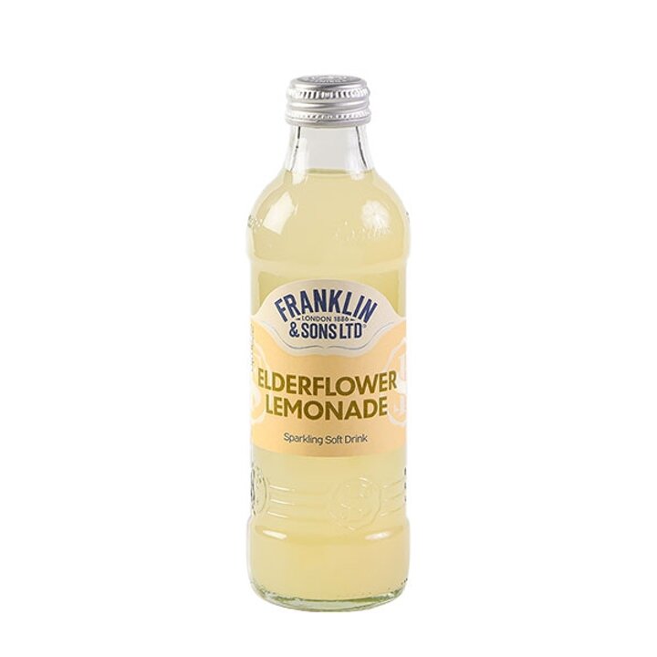 [카페앤쿨]프랭클린 레몬 엘더플라워 탄산음료 275ml 12병