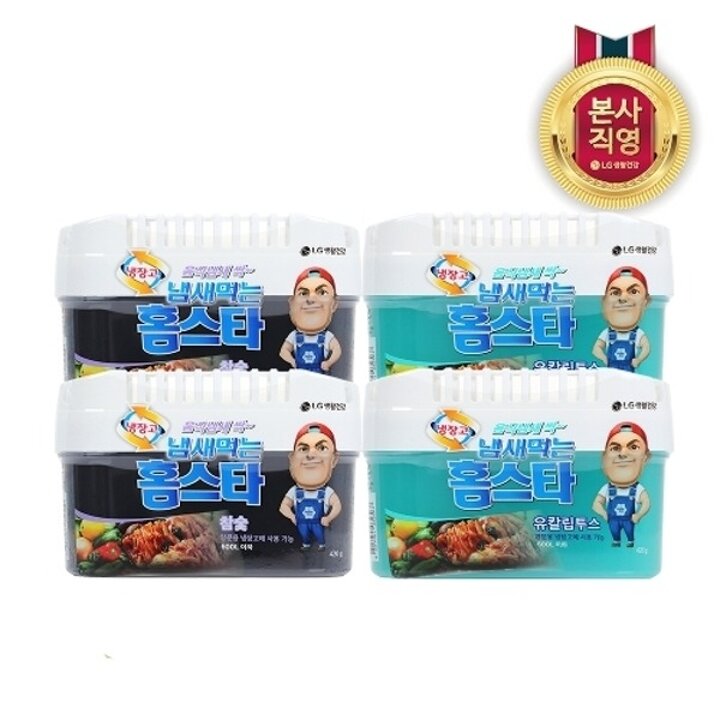 냄새먹는 홈스타 냉장고용 탈취제 (2종 택 1) x 2개10992853588346