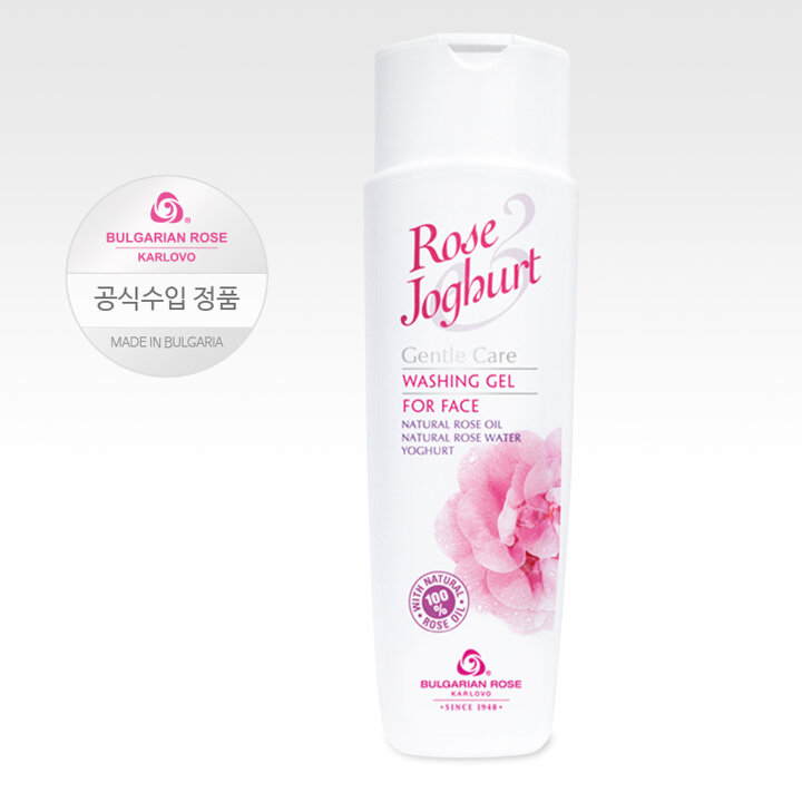 [불가리안로즈] 로즈 요거트 페이스 워싱젤 250ml
