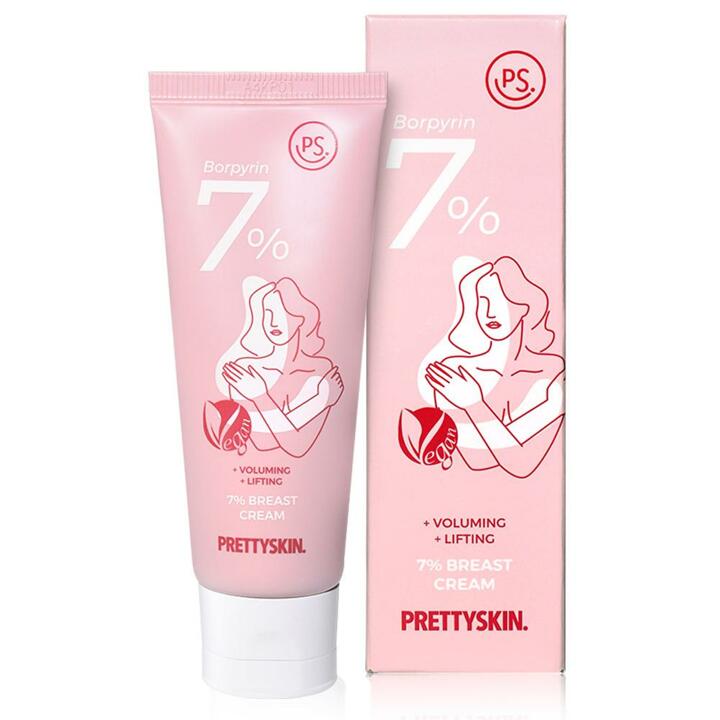 프리티스킨 보르피린 7퍼센트 가슴 탄력 크림 50ml 1개