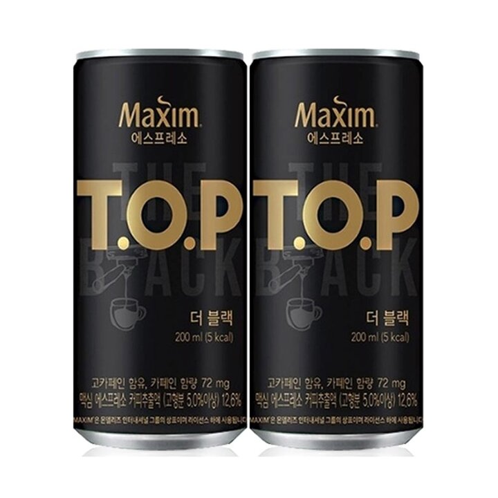 맥심 티오피더블랙 200mL 30캔