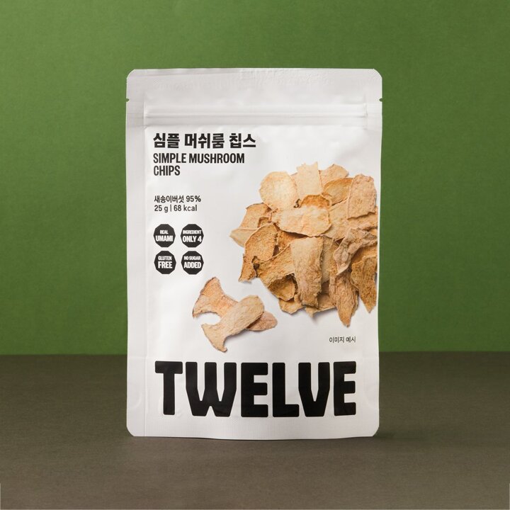 (하우스오브신세계 청담)심플 머쉬룸 칩스(25g)